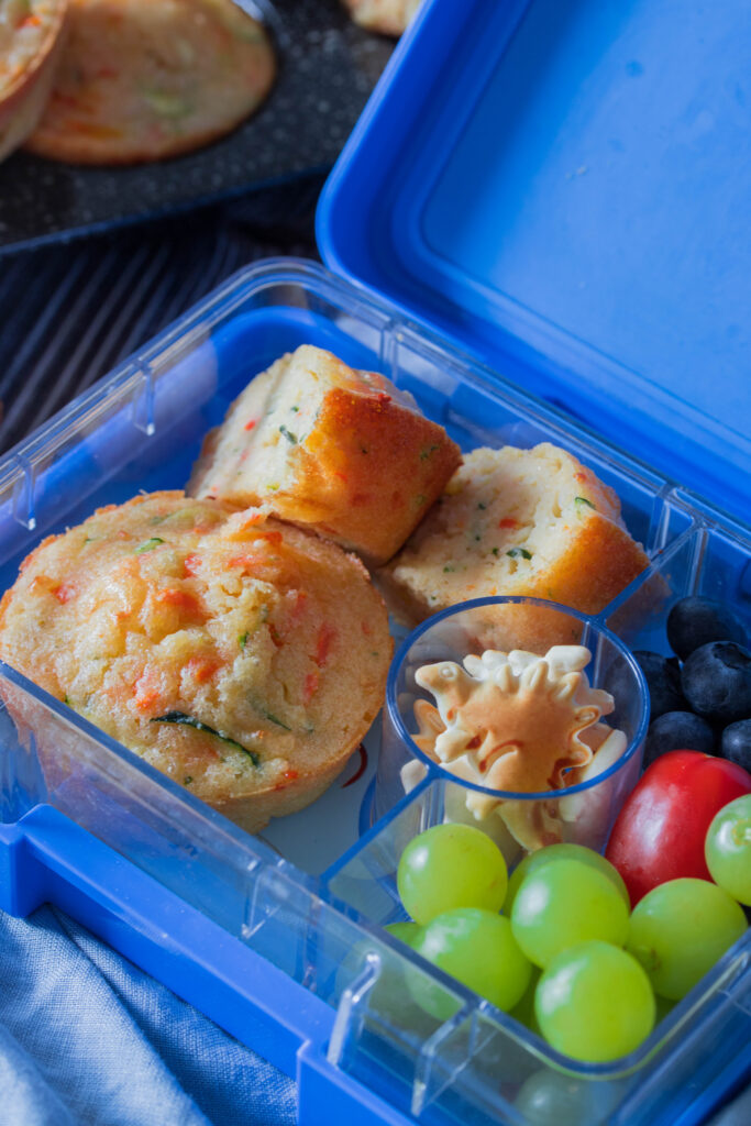 Gemüsemuffins mit Karotte und Zucchini