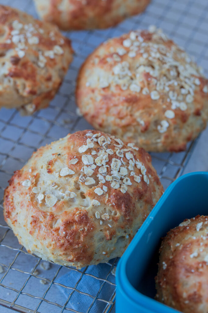 Schnelle Quarkbrötchen