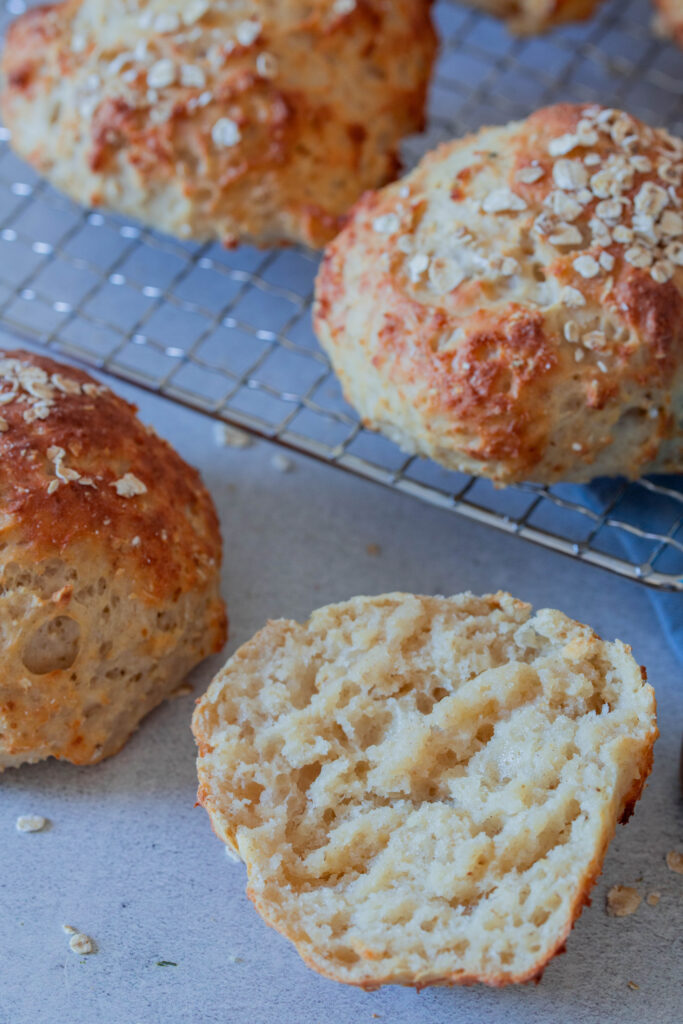 Eiweißbombe: Quarkbrötchen
