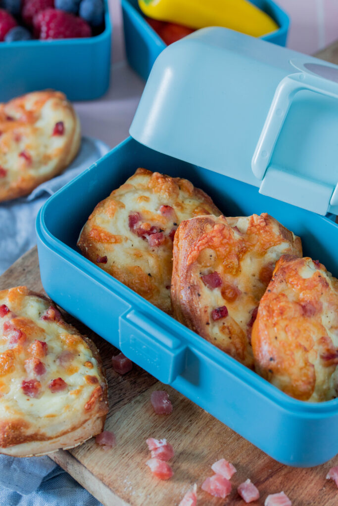 Mini Laugen Flammkuchen 