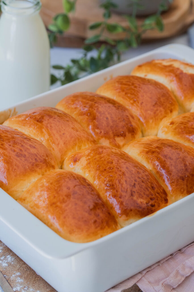Milchbrötchen - perfekt für die Brotdose