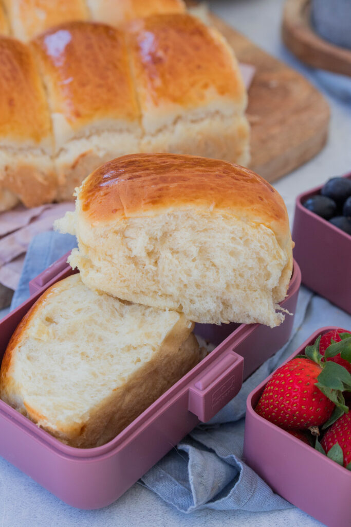 Milchbrötchen - perfekt für die Brotdose