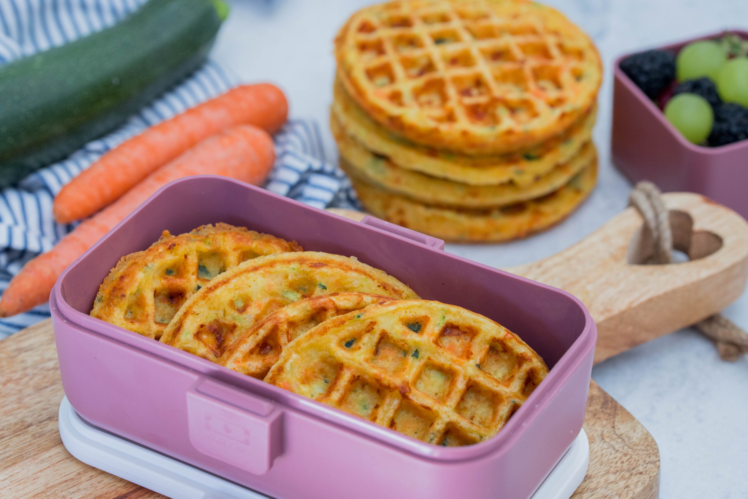 Gemüsewaffeln
